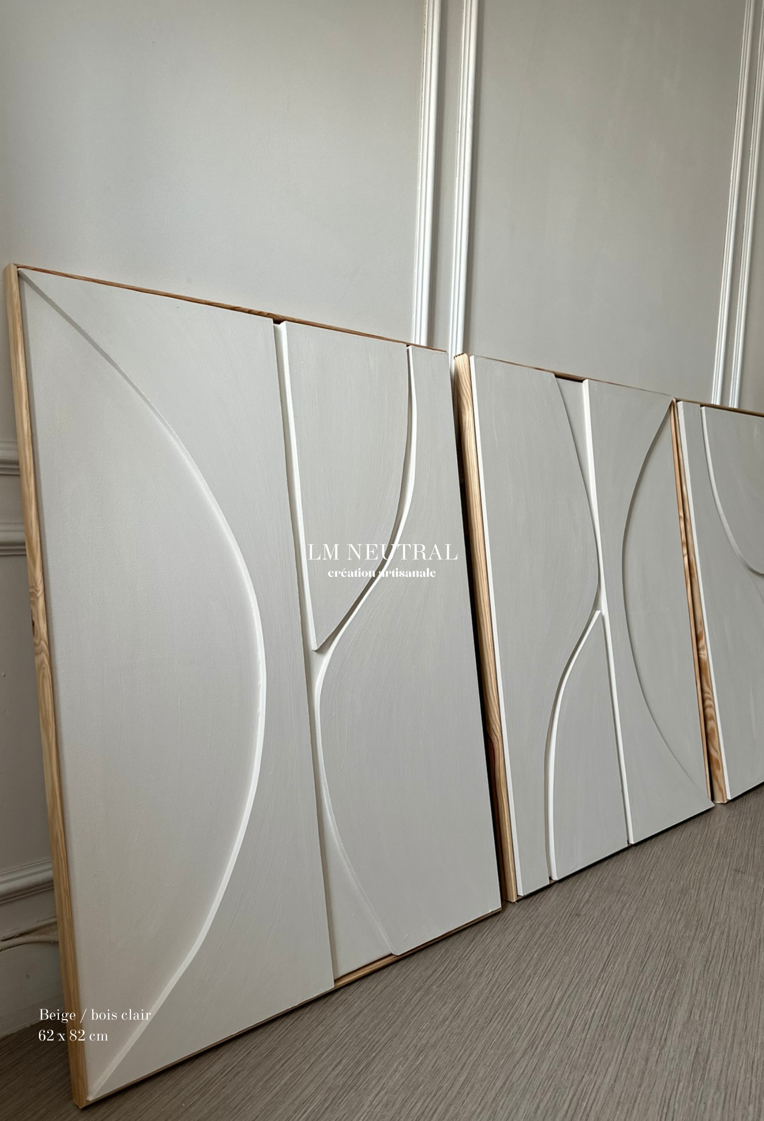 DUO Oslo - 3D relief paintings - Set of 2