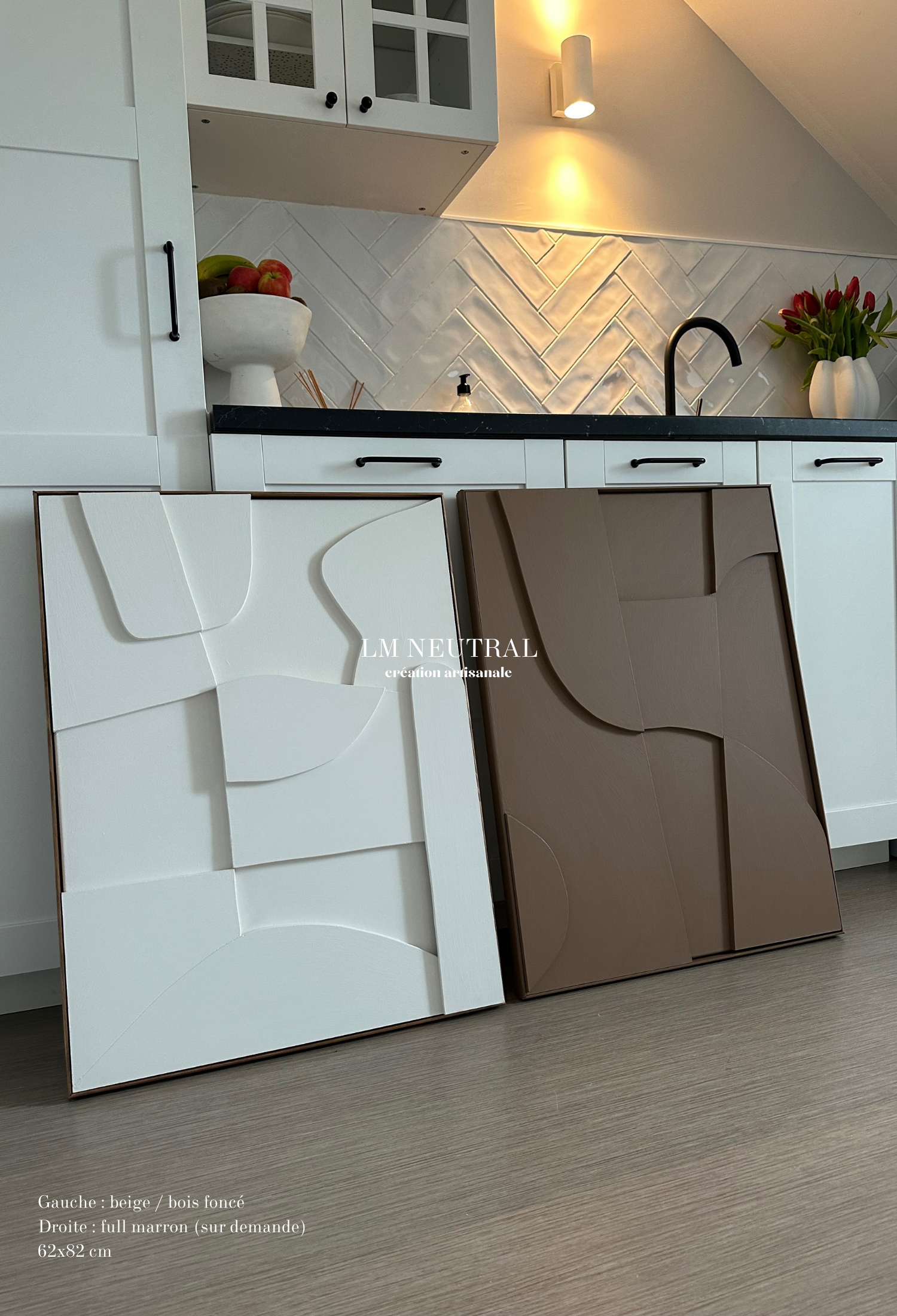 Modèle Sienne - Tableau en relief 3D